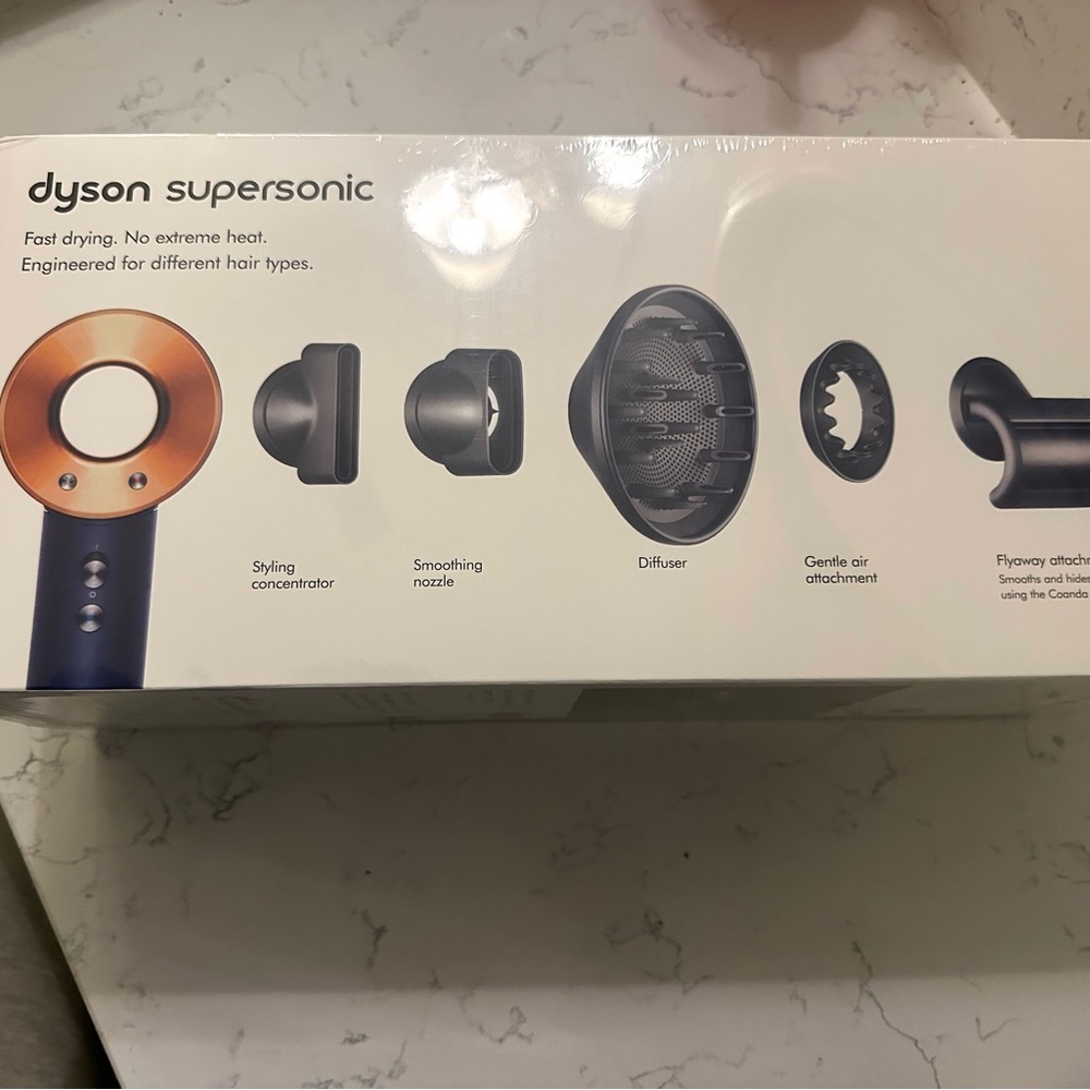 Dyson Product Packaging with Label